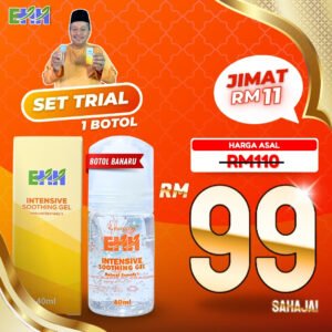 Gel EarthHerbs - Trial Set (1 Botol)