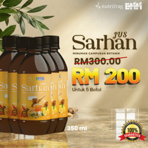 Jus Sarhan - Set Jimat (5 Botol )