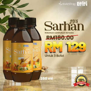 Jus Sarhan – Trio Set ( 3 Botol )